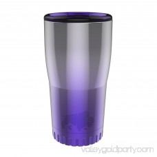 Silver Buffalo Stainless Steel Insulated Tumbler, 20 oz., Ombre Purple 563036728